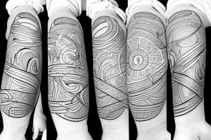 Human connection tattoo idea