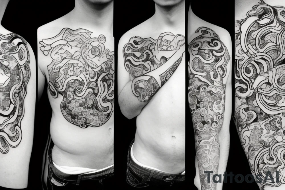 Gemini zodiac tattoo idea