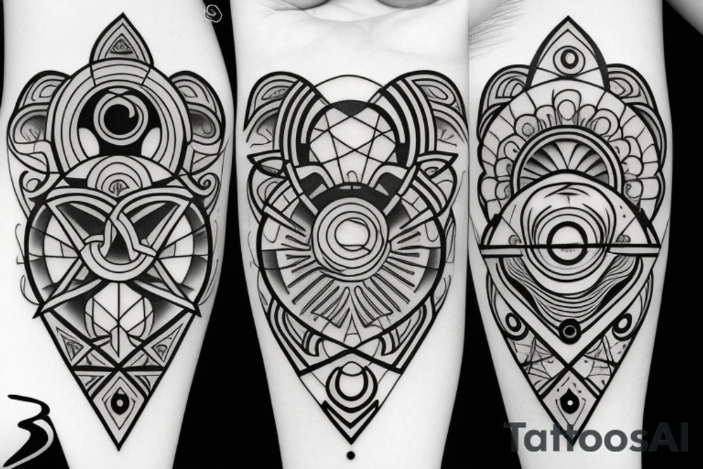 Gemini tattoo idea