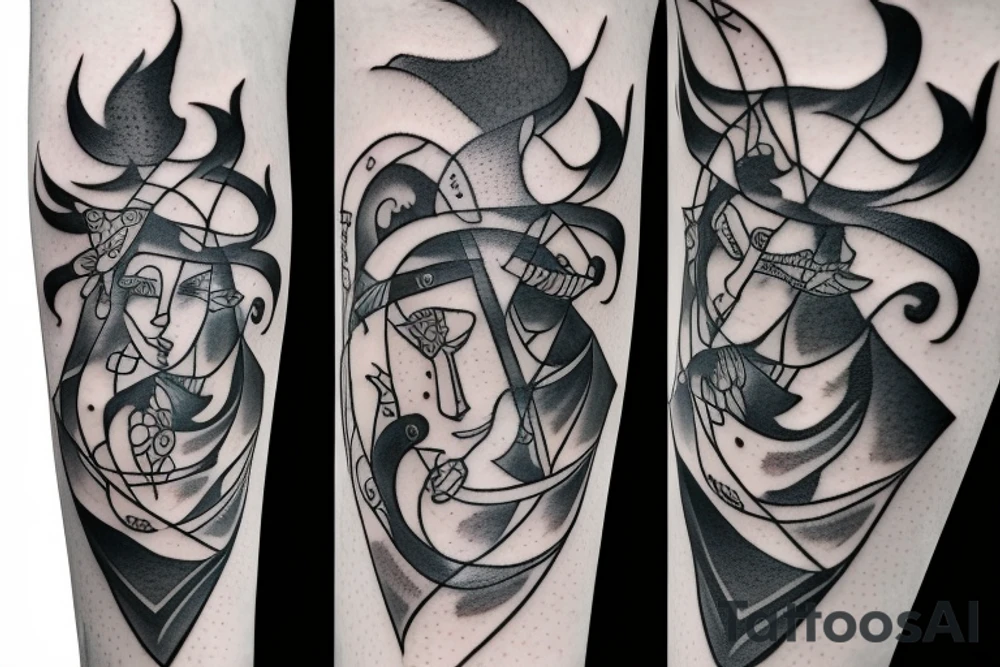 Gemini zodiac tattoo idea