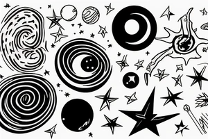 Interstellar blackhole tattoo idea