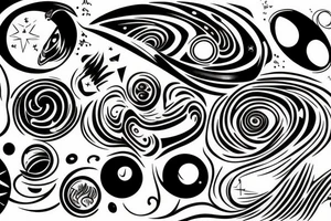 Interstellar blackhole tattoo idea