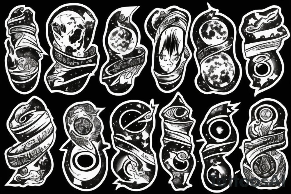 Interstellar blackhole tattoo idea