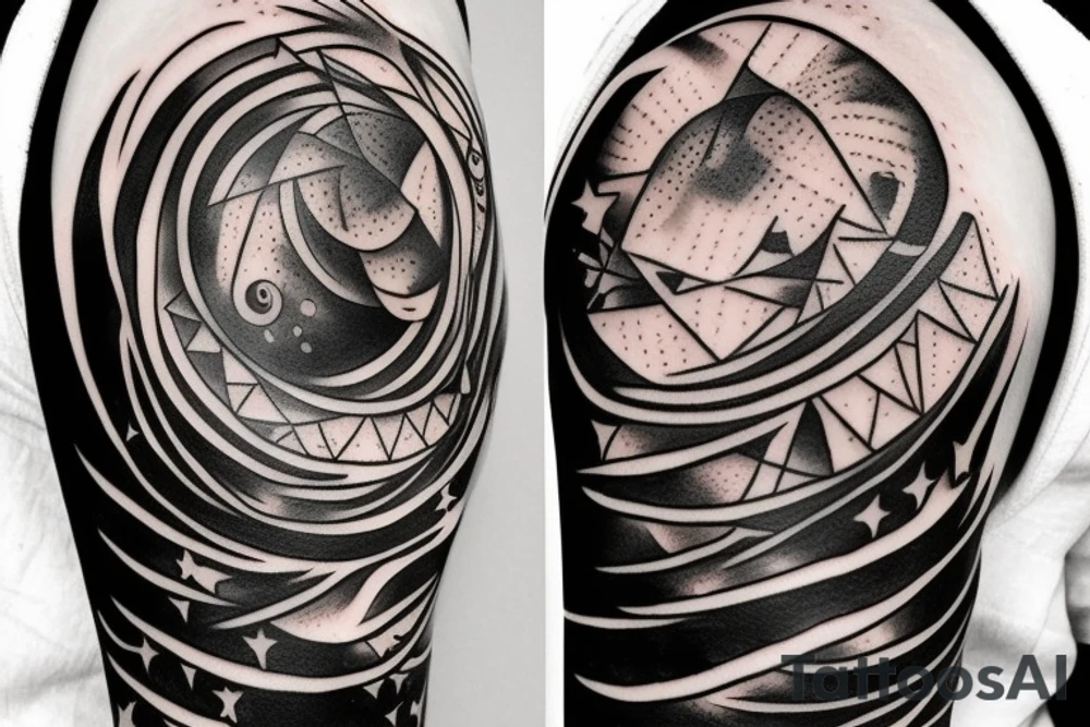 Interstellar blackhole tattoo idea