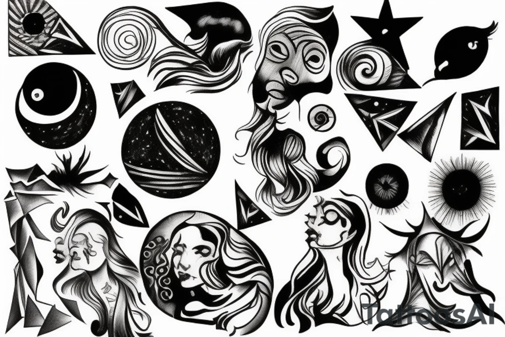 Interstellar blackhole tattoo idea
