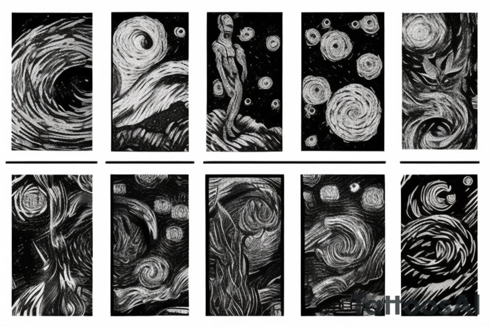 Interstellar blackhole tattoo idea