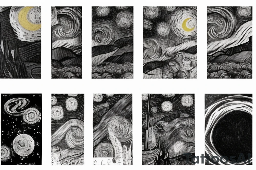 Interstellar blackhole tattoo idea