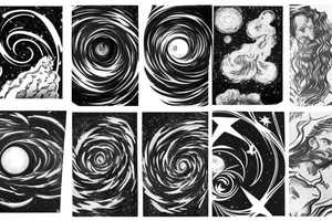 Interstellar blackhole tattoo idea