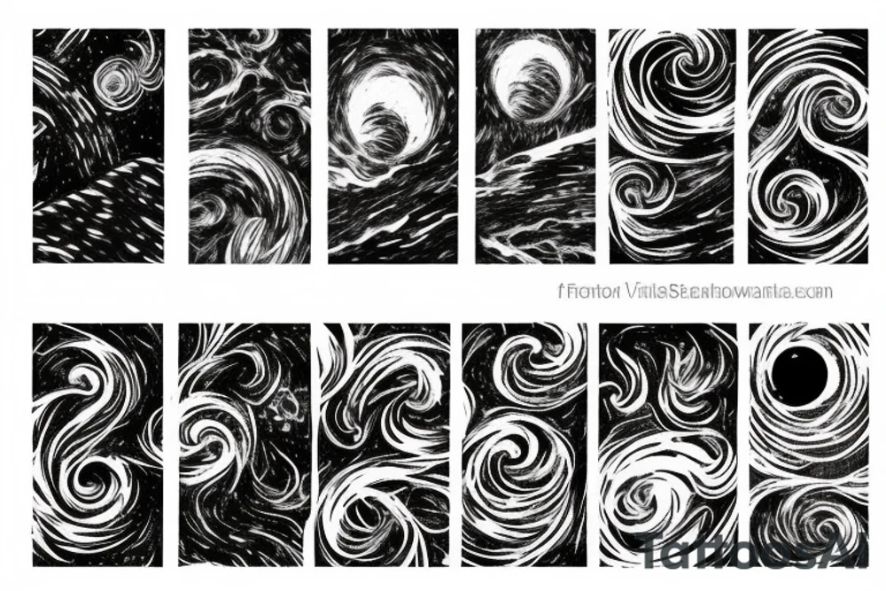Interstellar blackhole tattoo idea