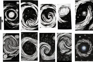 Interstellar blackhole tattoo idea