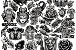 shepherd crook tattoo idea