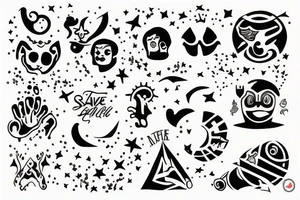 Save the children tattoo idea