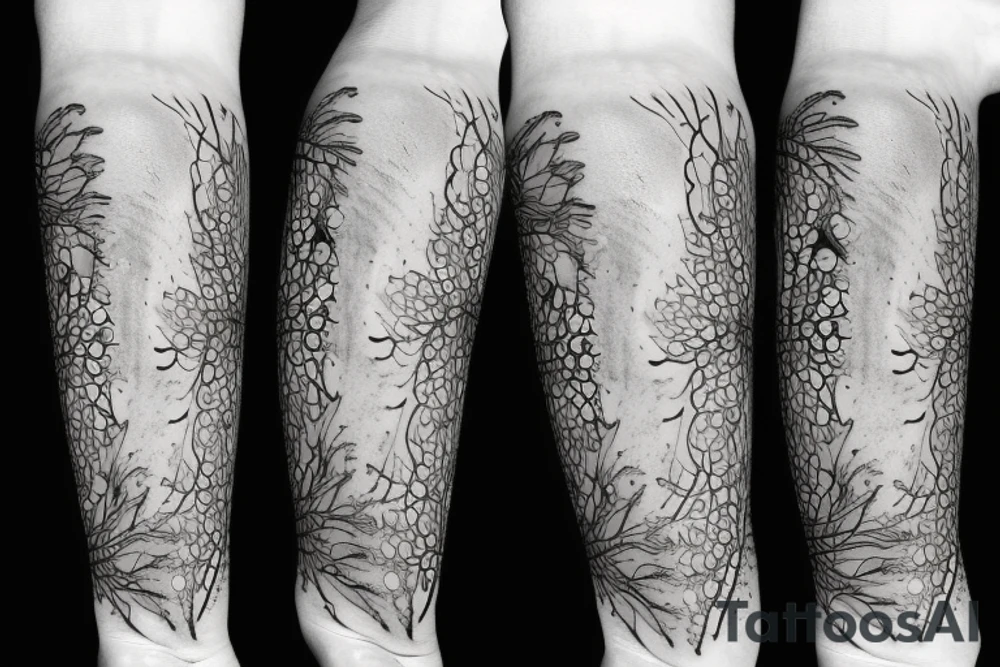 nature music tattoo idea