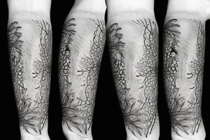 nature music tattoo idea