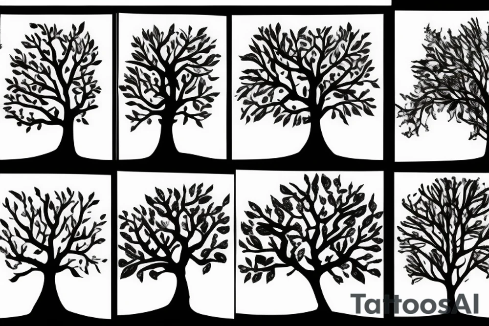 tree space tattoo idea