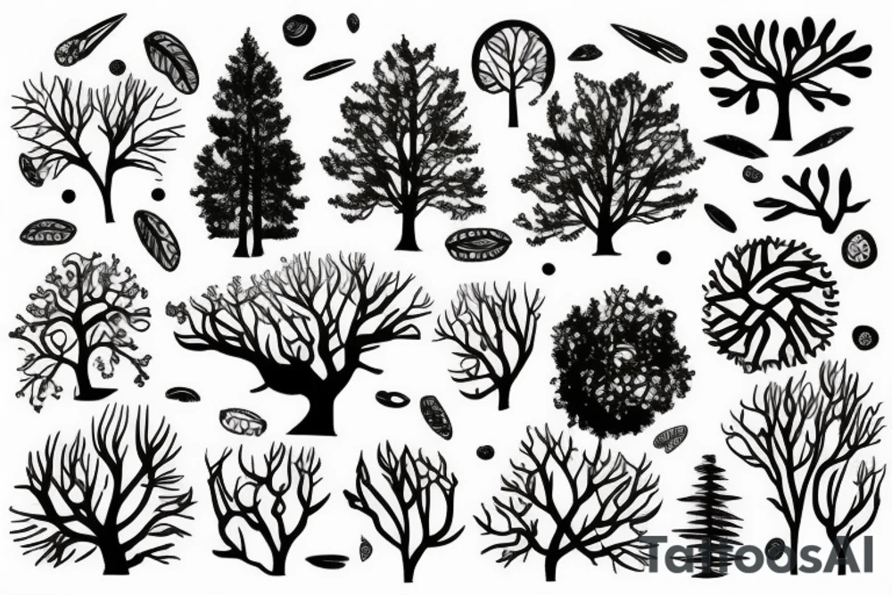 tree space tattoo idea
