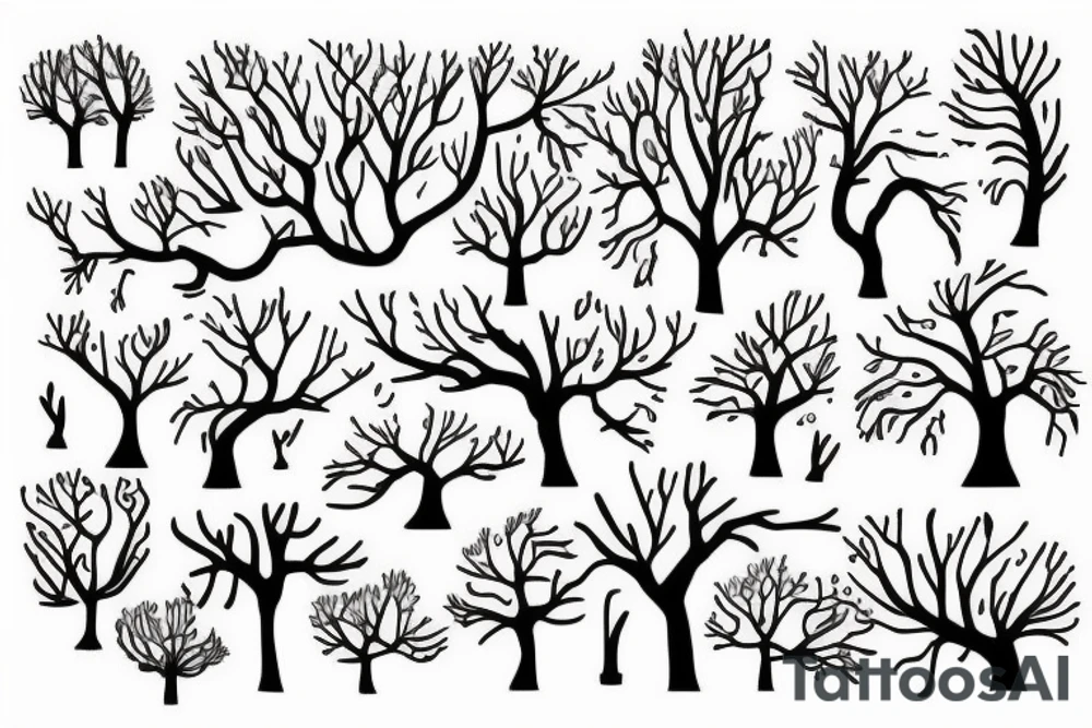 tree space tattoo idea