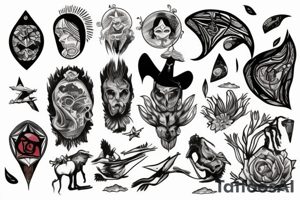The wanderer tattoo idea