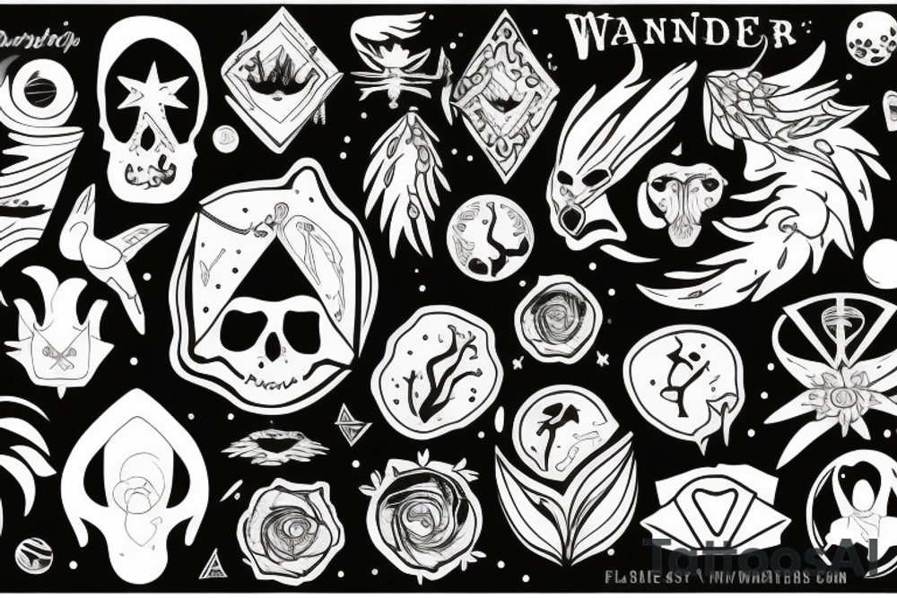 The wanderer tattoo idea