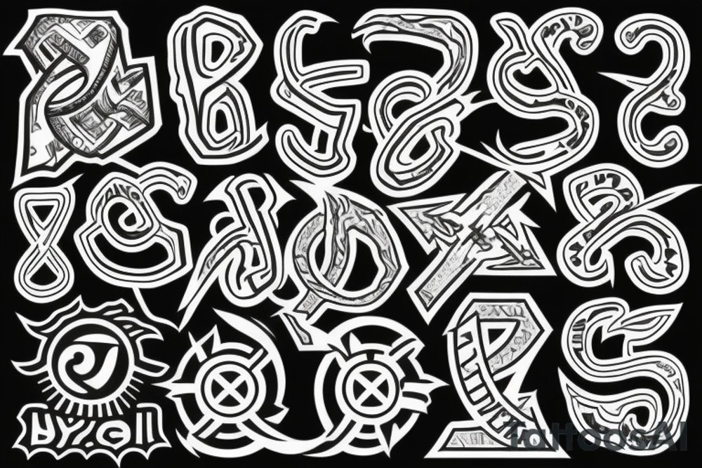 Bjj symbol tattoo idea
