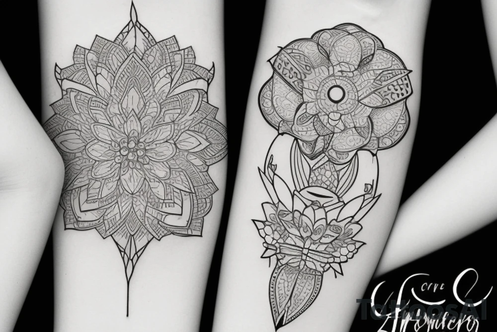 Friend group called unapproachables tattoo idea