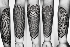 Leo love virgo sign tattoo idea