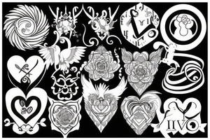 Leo love virgo symbol tattoo idea