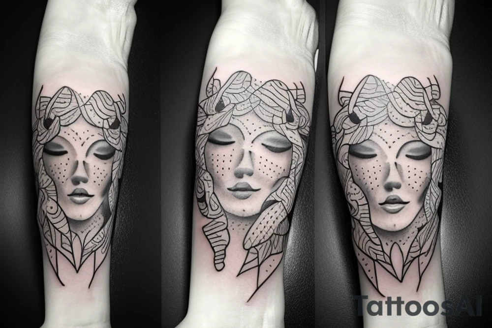 Leo and virgo love tattoo idea