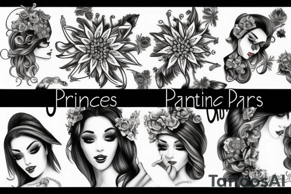 Princess tattoo idea