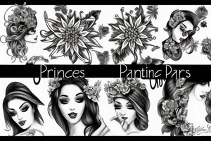 Princess tattoo idea