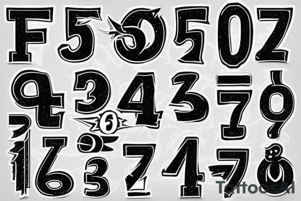 11 number tattoo idea