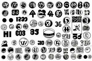 11 number tattoo idea