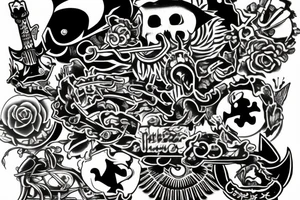 Chrome hearts logo tattoo idea