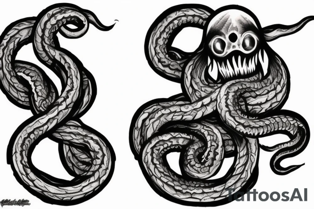 Sleeve Kraken tattoo idea