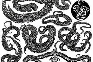Sleeve Kraken tattoo idea