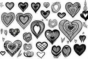 coeur anatomique tattoo idea