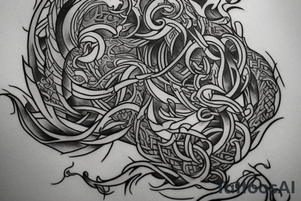 tattoo based on the hobbit tattoo idea