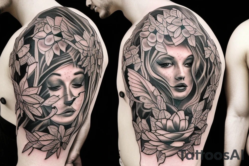 Staff of Asclepius tattoo idea