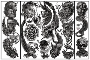 Staff of Asclepius tattoo idea