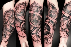 Leo star constellation tattoo idea