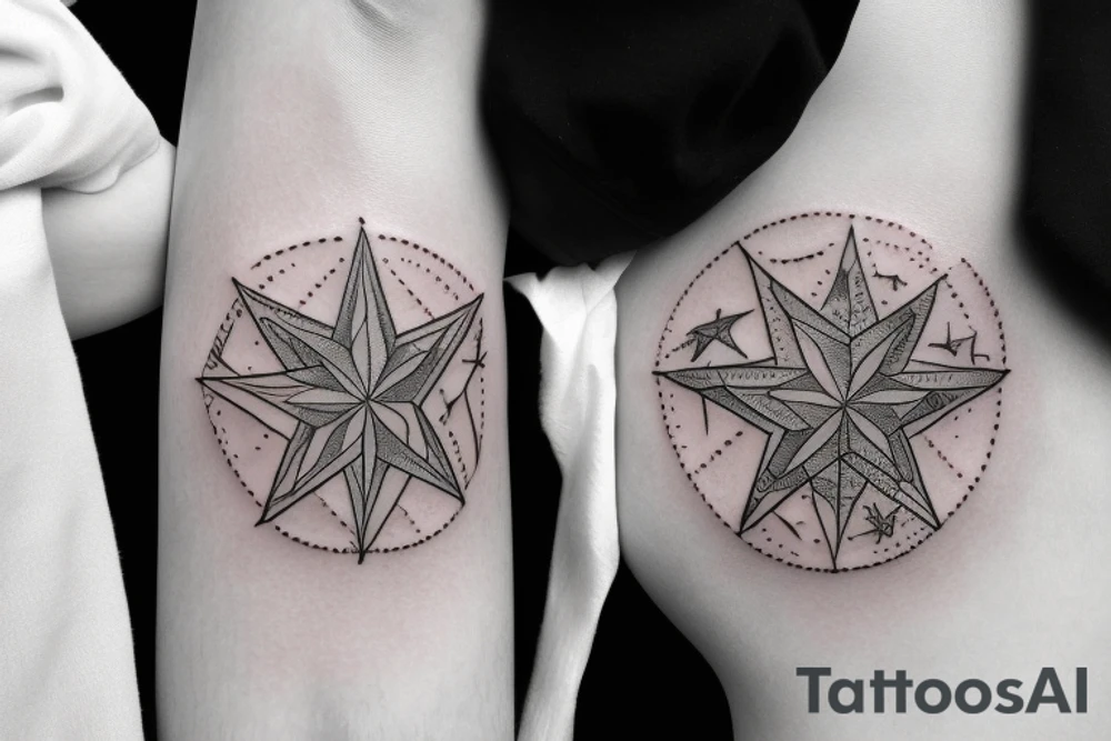 Leo star constellation tattoo idea
