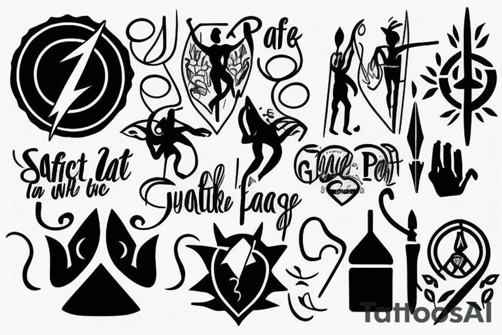 The safest place to be is in the will of God tattoo idea