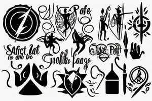 The safest place to be is in the will of God tattoo idea