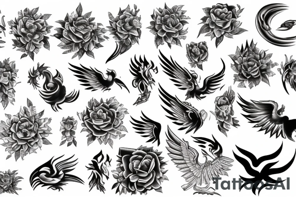 phoenix tattoo idea