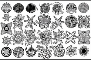 Ocean tattoo idea