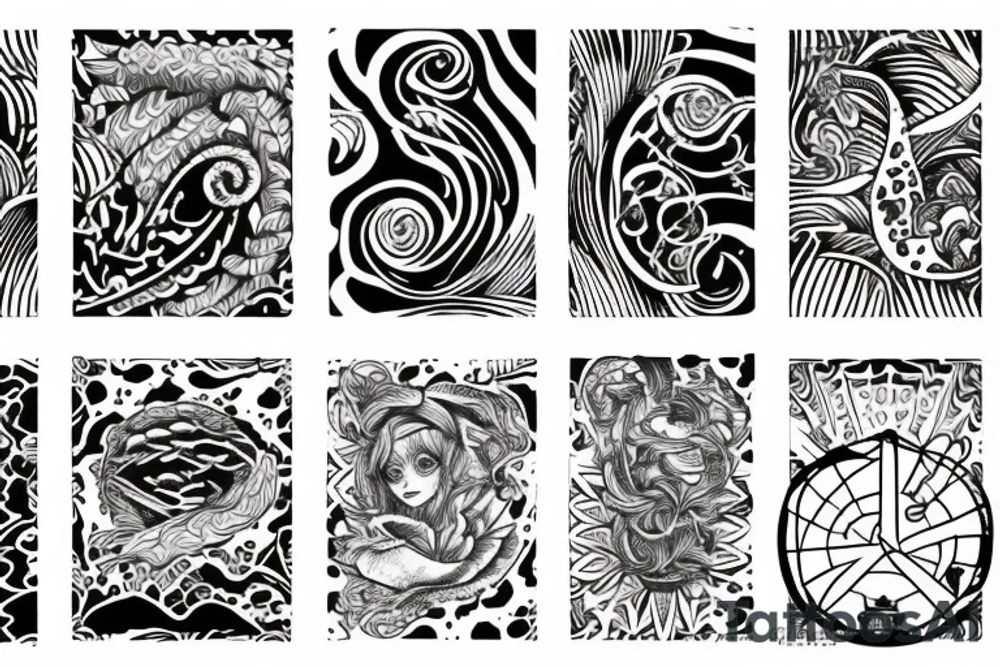 Ocean tattoo idea