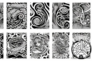 Ocean tattoo idea