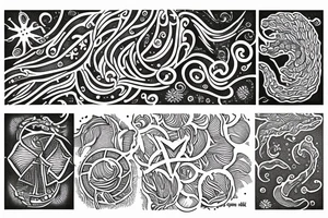 Ocean tattoo idea