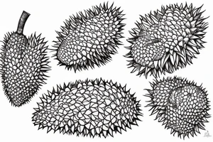 Durian tattoo idea