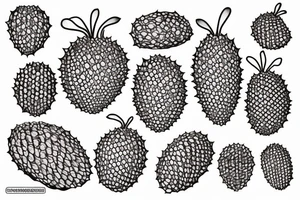 Durian tattoo idea